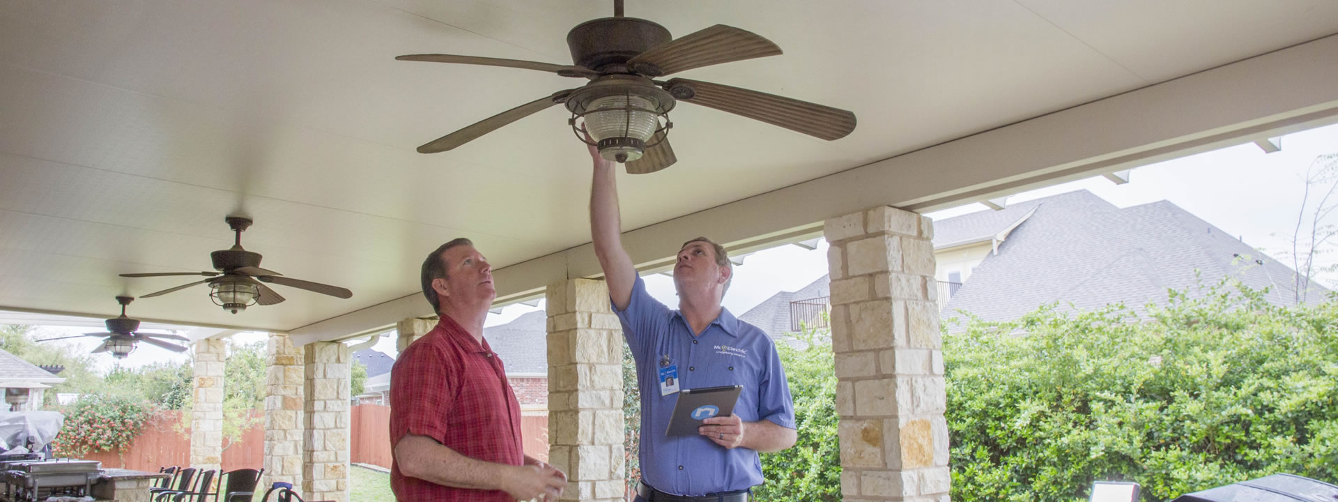 Ceiling Fan Installation in Addison