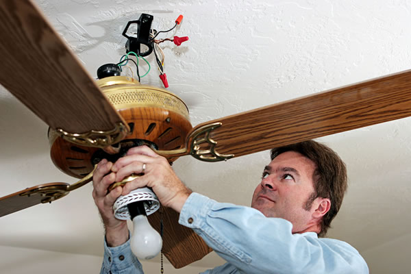 Ceiling Fan Installation in Red Oak, TX