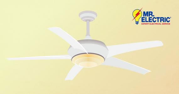 Ceiling Fan Installation in Coppell